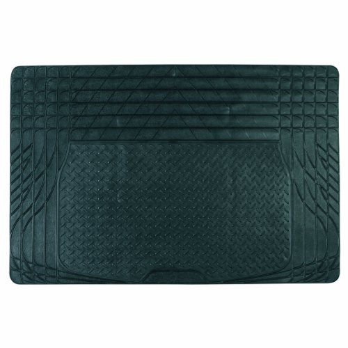 Dino KRAFTPAKET - Tapis de Coffre Universel en Caoutchouc - Découpable - Antidérapant - Protection de Coffre Universelle - Noir - 120 x 80 cm
