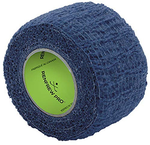 Renfrew Stretchrap Grip Tape Scapa Hockey Stick, 1 Roll (1.5/6yds, Blue)