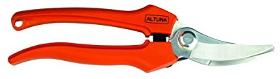 Altuna - Tijeras de Podar Pequeñas - Hoja Curva de Acero Inoxidable - Podar de Mano - Hoja Curva - Jardinería y Vendimia - Pequeñas y Precisas