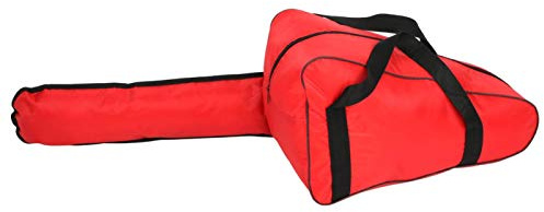 Oxford Tasche Tragetasche Heavy Duty Tasche Kettensägen Aufbewahrung Kit Tasche verschleißfest für Holzfäller Schutz Kettensäge für Zuhause (rot, 50,8 cm)