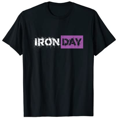 Kraftsport I Fitness I Bodybuilding Spruch I Iron Day T-Shirt