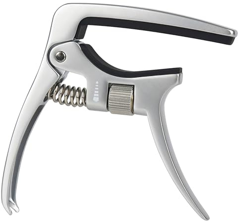 Sondery Capotasto professionale per chitarra acustica ed elettrica, tensione regolabile