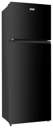 FrigeluX Réfrigérateur Double Porte Noir RDP300NE 300L