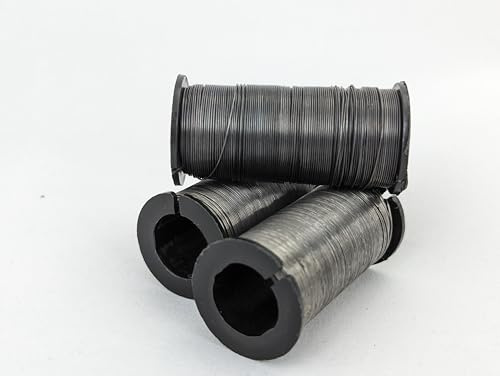3 rollos de alambre recocido para corona de Navidad, calibre 24, 0,56 mm, 100 g, 45 m, 24 swg