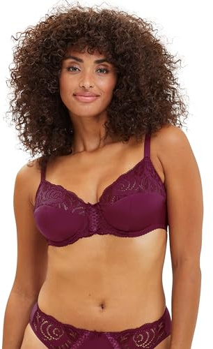 Sans Complexe Women's Amélie_70aal41 Bra, Rhododendron Red, 34C
