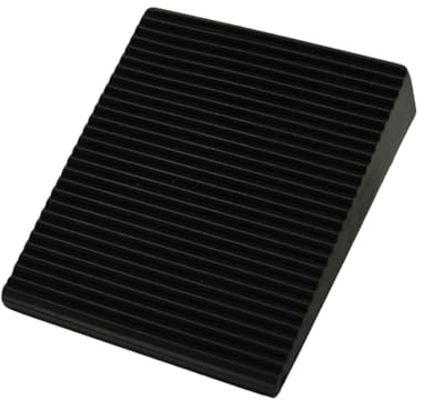Türkeil 16 mm Schwarz – Rutschfester & robuster Türstopper aus Gummi | Keilform für festen Halt | Ideal für Wohnung, Büro & Gewerbe | Kompakt, langlebig & sofort einsatzbereit