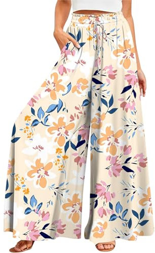 SCBFDI Hosen Damen Elegant High Waist Leichte Sommerhose Damen Hosenanzug Damen Sportlich Hosenrock Mädchen Schicke Hosen Damen Elegant Kletterhose Damen Hose Elegant Hosen Gelb M