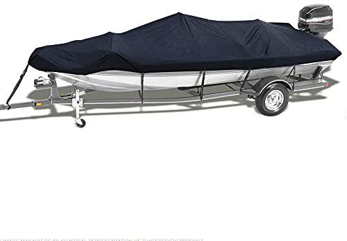 YETGFBH Telo Copri Barca,Copertura per Barche 17-19/20-22FT Barca Barca Barca Barca Anti -UV Accessori for Barche for Barca Marine 600D Impermeabili(17-19 ft)