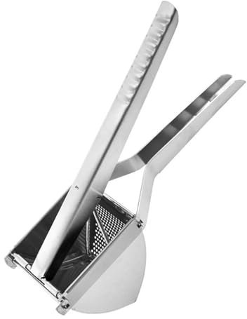 Schiacciapatate in acciaio inox resistente, schiacciapatate e utensile da cucina per purè perfetto