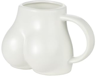 TCNGKIJIUK Tasse à Café en Céramique Tasse à Expresso Amusant en Forme de Fesses Tasses à Latte Macchiato Tasses de Lait Mug à Thé en Forme de Corps Mug à Cappuccino pour Maison Bureau Hôtel