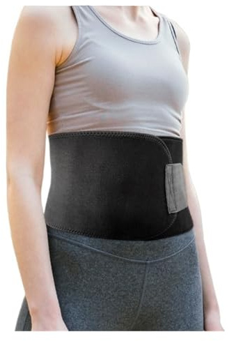 Cinturón de Soporte para la Espalda, Entrenador de Cintura, cinturón de Soporte de Cintura Ajustable para Fitness, Protector de Cintura, cinturón de Soporte Unisex