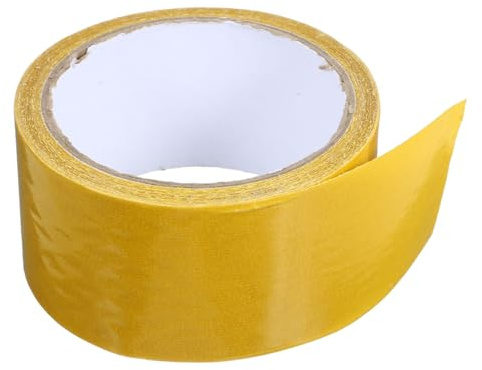 Hemobllo Nastro Adesivo Biadesivo Resistente all Acqua per Tappeti e Pavimenti Forte Adesione per Uso Domestico e Commerciale Trasparente con Rete Rinforzata