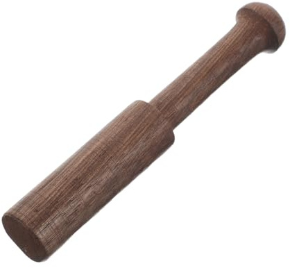 Klangschalenschlägel für Klangschale 8–9, 5cm, Nepal | Passend, Ergonomischer Griff, für Meditation und Klangtherapie, Braune Ausführung, Handgefertigt