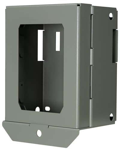 DÖRR Metallschutzgehäuse für Cloud 4G, Pro & Pro RC Wildkameras | Schutzbox für Überwachungskamera, Schutz vor Diebstahl & Beschädigung, wetterfest, rostfrei, abschließbar, pulverbeschichtet