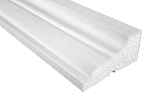 2 Meter | Fassade | Stuck | EPS | PU | stoßfest | Prestige Decor | 80x160mm | DC108 Restposten