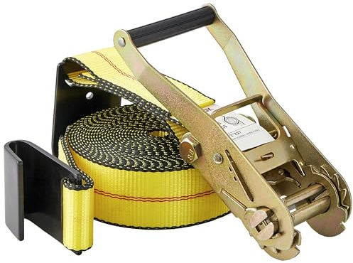Seculok 5 cm x 69 cm kraftig spärrrem med platta krokar, 4,5 kg brytstyrka