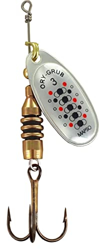 MAPSO- 5 Cucharillas de Pesca ORY-3 PNR Anz. Intercambiable 7 GMS