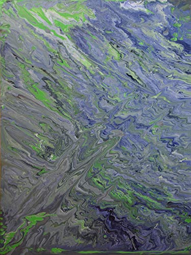 Abstraktes Acrylgemälde 023-80x60cm