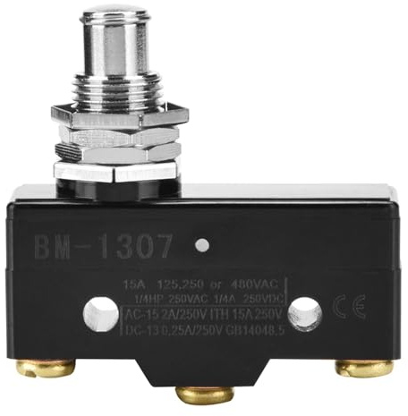 Mikro-Endschalter Momentanschalter 1-TLG Silberkontakte Miniatur-Schalter BM-1307 Hochwertige Qualität