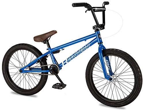 Eastern Bikes Paydirt 20-Zoll BMX-Fahrrad, Rahmen aus hochfestem Stahl (Blau)