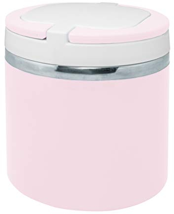 NERTHUS Termo para solidos Rosa Pastel niñas de 700 ml de Capacidad, Acero Inoxidable 18/8 (FIH 752)