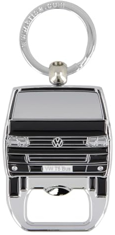 BRISA VW Collection - Volkswagen Bulli Bus Schlüsselanhänger mit Flaschenöffner in Sichtverpackung