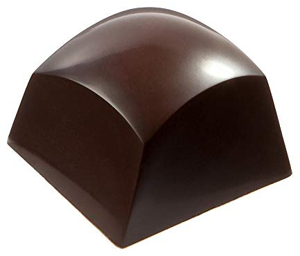 CW1753 Chocolate World Professional Polycarbonate Round Cube Mould - Ruth Hinks Designer Belgium Chocolatier