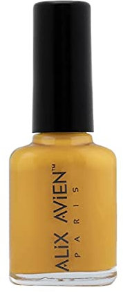 Alix Avien Paris, Nail Polish Fast Drying Long Lasting, Shade Fast Drying Long Lasting, Shade 43 Yellow