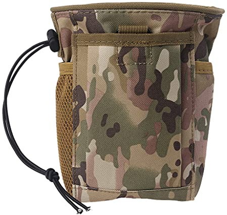 Max-Tonsen Camo Finds Pouch Metal Detector Accessory Portable Treasure Holder Gürteltasche 800D Nylon Cordura-Gewebe Mehrzweck