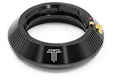 TTArtisan Objektivadapter für Leica M auf Fuji FX Kamera, Metallgehäuse, Schwarz