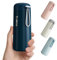 Exllena Small 250ml Water Bottle Made of 304 Stainless Steel, Double Wall Vacuum Insulation for Hot&Cold Drinks, Mini Flask with Carry Handle - 100% Leakproof(Dark-Blue)