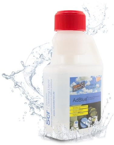 NanoBorTeX Additiv für AdBlue® – SCR-Cleaner gegen Kristallbildung und reinigt das SCR-System, verbessert die Leistung des Katalysators und sorgt für effektive Abgasreinigung – 125ml für 50l AdBlue®
