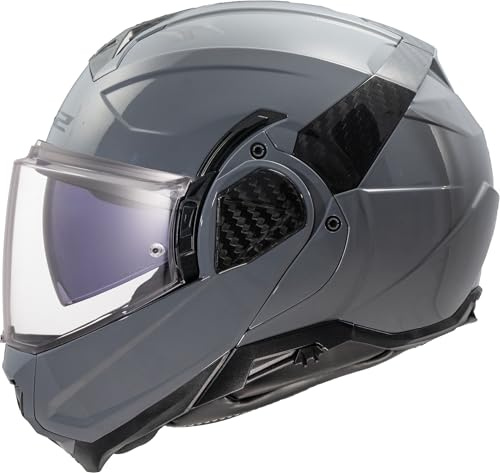LS2, Modularer Motorradhelm ADVANT II SOLID Nardo Grey, XL