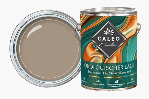 Caleo Color Vernice rovere pietra 0,68 litri – vernice ecologica per mobili – naturale, senza solventi, adatto ai giocattoli