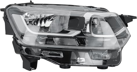 LONGLING Phare droit côté passager, projecteur avant avec moteur, pour Citroën Berlingo 2018-2024, Fiat Doblò 2022-2024