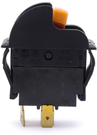 Interrupteurs Électriques À Bouton-poussoir De Verrouillage Sécurisé 4 Broches Interrupteurs De Sécurité 125 V / 250VAC Pour Le Verrouillage Des Clés Des Applications Industrielles