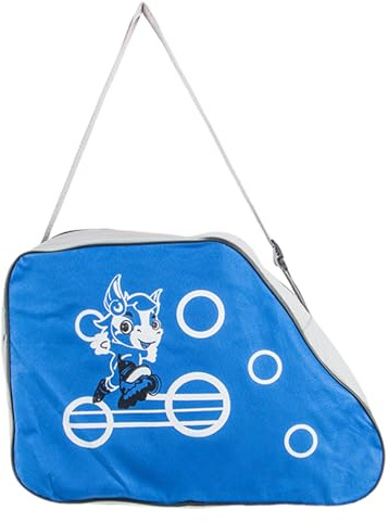 Rollschuh-Rucksack – 38 x 15 x 28 cm, atmungsaktive Eiskunstlauf-Tasche, verstellbare Schlittschuh-Aufbewahrung, ergonomischer Schlittschuh-Zubehör-Organizer für Jungen, Mädchen, Frauen, Sport, Reisen