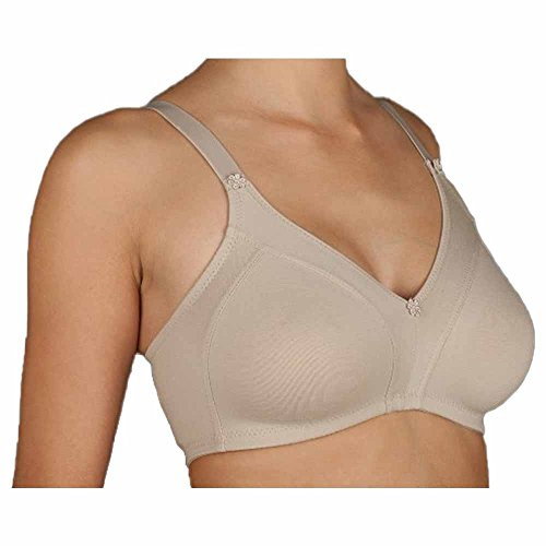 Selene, Reggiseno Donna in Cotone Traspirante, Senza Ferretto e Imbottitura, Collezione Blanca