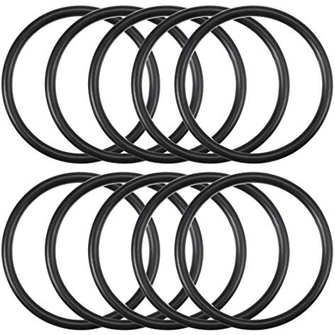sourcing map 10St Metrische Nitrilgummi O-Ringe Dichtung 33,48mm AD 28,24mm ID 2,62mm Breite