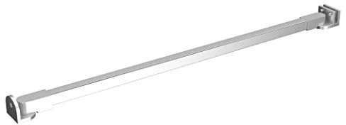 Festnight Duschwand-Stabilisierungsstange Stabilisationsstange für Duschen, Haltestange Glas Decke Stabilisierungsstange Duschwand Edelstahl 57,5 cm