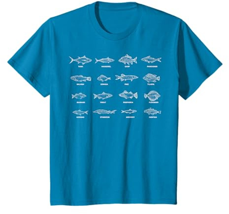 Cadeau Pour Un Amateur De Pêche Pêcheur Carpe Poissons T-Shirt