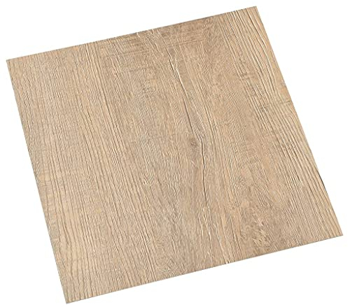 vidaXL 20x Tarimas Autoadhesivas Lama Baldosa Azulejo Suelo Salón Sala de Estar Dormitorio Antideslizantes Impermeables PVC 1,86 m² Marrón