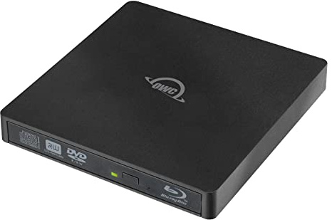OWC - Slim - 6X BLU-Ray BDRW/DVDRW/CDRW, USB 3.0
