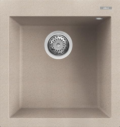 Lavello da cucina 1 Vasca 47 x 50 cm colore Avena - LGQ10251