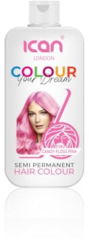 ican London Colour Your Dream Semi Permanent Hair Color 100ml (190-CANDY FLOSS PINK)