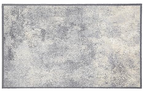 Rutschfeste Sauberlaufmatte innen - Sweet Home Kranz 66x110 cm (Rechteckig) | Miabella Türmatte rutschfester Läufer Wohnraum Fußmatte extrem saugfähiger Küchenläufer waschbar bei 30°C Schmutzfangmatte