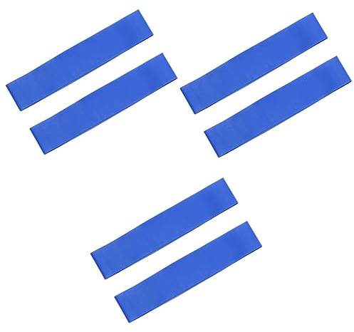 ABOOFAN 6pièces Bandes De Résistance Silicone pour Garçon Fille pour Yoga Et Entraînement Couleur Bleue Faciles à Installer Et Ajustables pour Chaises École