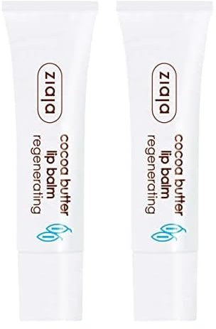 Ziaja Manteca de Cacao Bálsamo Labial 10 ml (Paquete de 2)