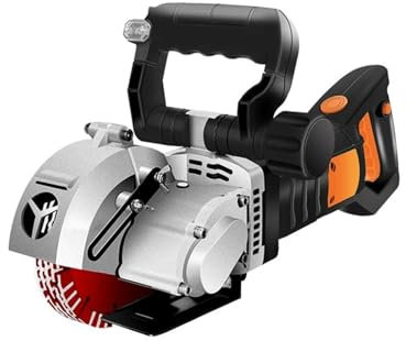 Outil de vibration pour carrelage Rainureuse murale électrique 8900 W, machine de découpe de rainures en acier et béton, machine à rainurer 5000 tr/min, scie circulaire, outil électrique