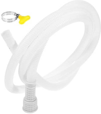 Vaguelly Tubo Ingresso da Metri Flessibile e Resistente Compatibile con Lavatrici Automatiche Installazione Facile e Accessorio Essenziale